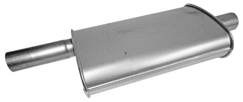 Image of Walker SoundFX Universal 17190 Universal Exhaust Muffler 2.25 inch Inlet (ID) 2.25 inch Outlet (ID)