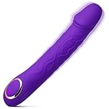 16 cm Realistischer Dildo Vibrator Vibration für Frauen,Silikon Silk Touch Sex Spielzeug für die frau G-Punkt Vibration,Starke 10 Modi Erotisches Penis Sex Toys für Männer Frauen Masturbation