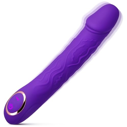 16 cm Realistischer Dildo Vibrator Vibration für Frauen,Silikon Silk Touch Sex Spielzeug für die frau G-Punkt Vibration,Starke 10 Modi Erotisches Penis Sex Toys für Männer Frauen Masturbation