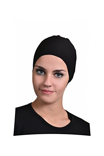 Al Amira Under Scarf Tube Cap (Black)