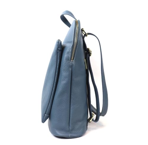 Sac à dos en cuir véritable polyvalent pour soulager le dos avec élégance