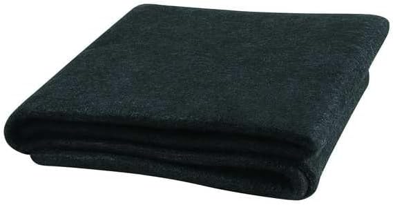 Welding Blanket-Carbon Fiber, 1-1/2 ft. W., 1-1/2 ft. H., 16 oz/sq yd, Without Grommet, Black