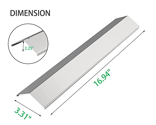 Heat Plates And Burner Tubes Replacement Parts For Members Mark Rankam Grills Gr2210601-Mm-00, Members Mark 5 Burner Grill Brinkmann 810-3820-S Heat Tent Shield #TOP4