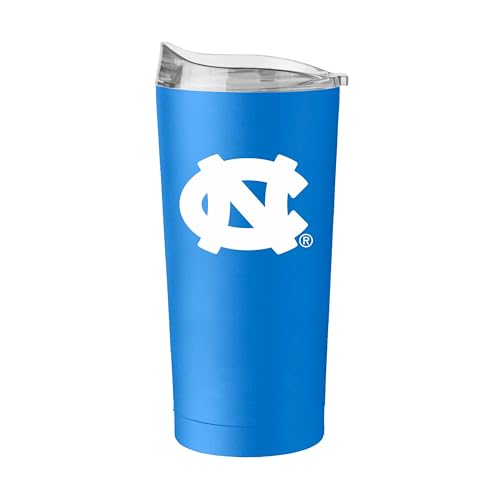 Image of Logo Brands NCAA 20 oz Powder Coat Stainless Tumbler -Double-Wall Insulated Everday Tumbler for Hot or Cold Drinks, High Lip Lid, Team Color