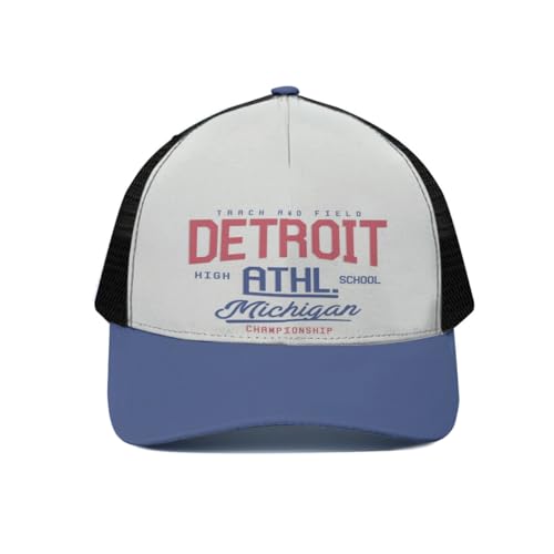 Casquette Detroit Athletic en maille contre la chaleur, taille unique