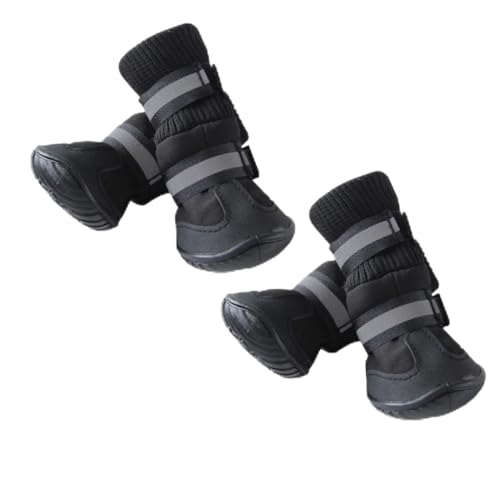 Hemoton Pet Shoes Dog Boots Waterproof Non-Slip Hiking Running Shoes for Dogs Size XL