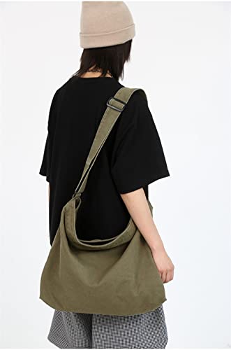 Image of Women Shoulder Bags Canvas Tote Bag Handbag Large Hobo with Pockets Work Bags for Women and Men