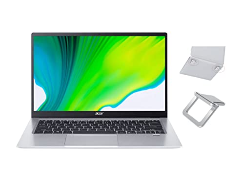 Acer Swift 14 Inch Fhd Premium Laptop Pc | Intel Celeron N4020 | 4Gb Memory | 128Gb Ssd | Intel Uhd Graphics | Fingerprint Reader | Windows 11 Home In S Mode | With Laptop Stand Bundle #TOP1