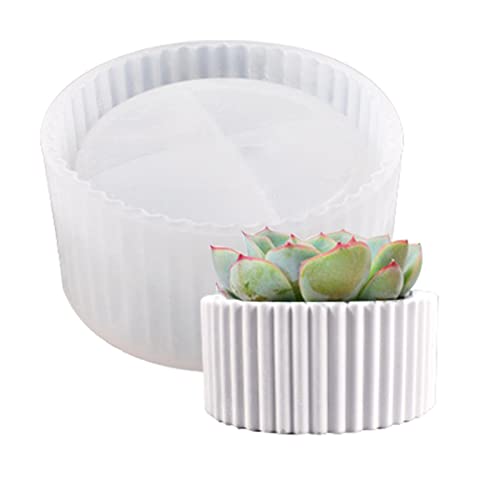 Miniatura 6 de Cemento Silicona, 2 Moldes Silicona Para Hormigón, Silicona, Resina Epoxi, Moldes Silicona Para Macetas, Macetas Suculentas, Manualidades, Decoración
