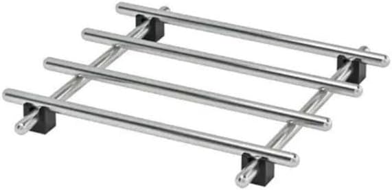 ikea Lamplig Final Base, 17.8 x 17.8 cm, Stainless Steel