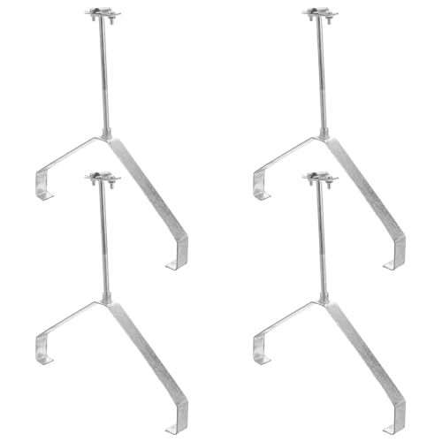 Soporte de techo ajustable para azulejos que resiste la intemperie en exteriores residenciales