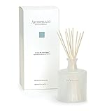 Archipelago Botanicals Charleston Reed Diffuser. Includes Fragrance Oil, Frosted Glass Vesseland 10...