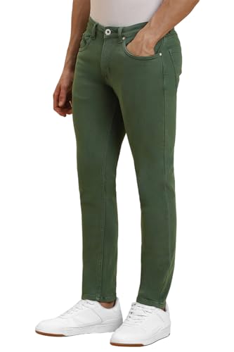 Image of FOREVER 21 Men Solid Skinny Fit Jean