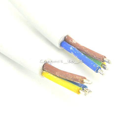 (10 Sets/lot) White Color LED Light Strips 3 Pin Waterproof Connector Cable3x0.75mm SQMM