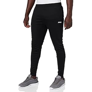 JAKO Heren trainingsbroek Lang Classico, zwart, S, 8450