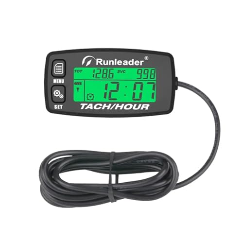 Compteur horaire moteur inductif réinitialisable pour moto cross et quad VTT