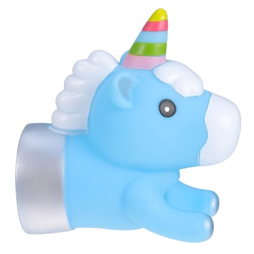 Image of jojofuny 1Pc Unicorn Faucet Extender for Boy Girl Cartoon Water Guide for Easy Hand Washing Fits Bathroom Faucets Portable Design for Toddlers Cute Blue Unicorn Theme