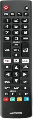 New AKB75095307 Remote Control fit for LG SMART TV 32LJ550B 32LJ550M 43LJ5500 43LJ550M 43LJ5550 43UJ6050 43UJ6200 43UJ6300 43UJ6350 43UJ6500 43UJ6560 49LJ5500 49LJ550M 49LJ5550 49UJ6050 49UJ6200
