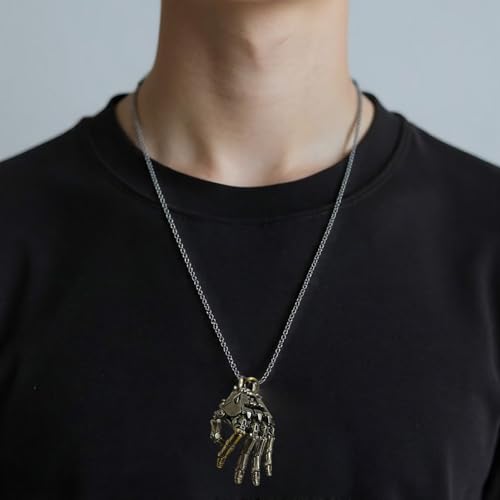 Collier mécanique en cuivre main : le cadeau idéal unique mixte