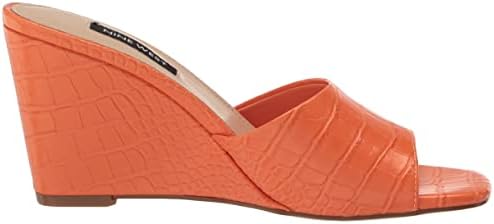 Nine West Women's NESA Wedge Sandal, Orange 800, 8.5 | Image 5