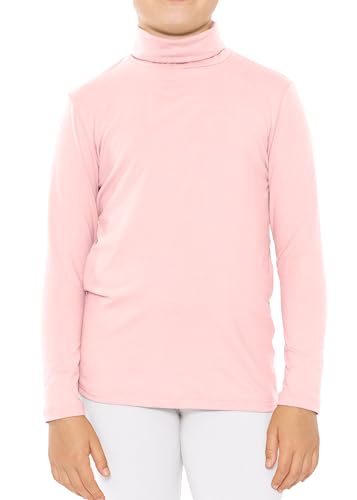 Image of STRETCH IS COMFORT Girl's Oh So Soft Long Sleeve Turtleneck | Youth Size 2-16