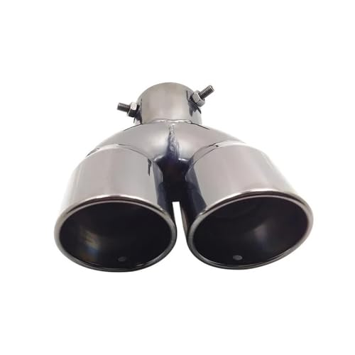 Tubo de escape de acero inoxidable negro para Corolla 2018-2020 silenciador elegante