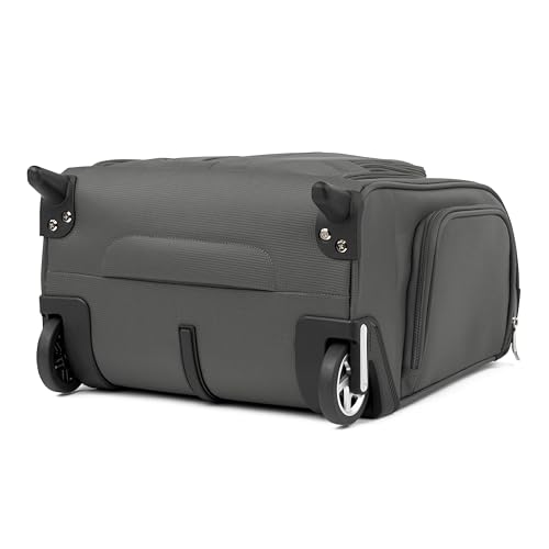 Image of Travelpro Luggage Maxlite 5 Softside Lightweight Rolling Underseat Compact Carry on Upright 2 Wheel Bag, 15-Inch - Shadow Grey