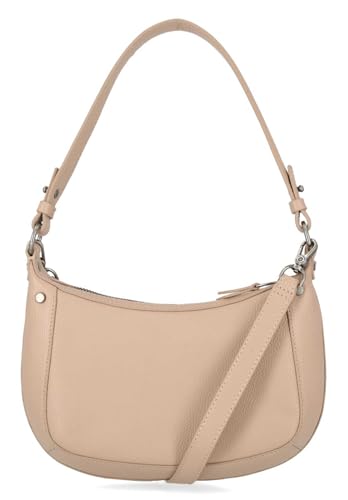 Harley-Davidson Women's Flat Studded Bar & Shield Leather Hobo Bag - Tan2