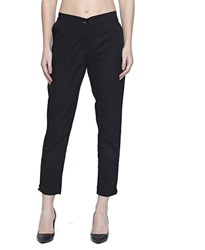 FBB Women's Regular Fit Cigarette Pants 
