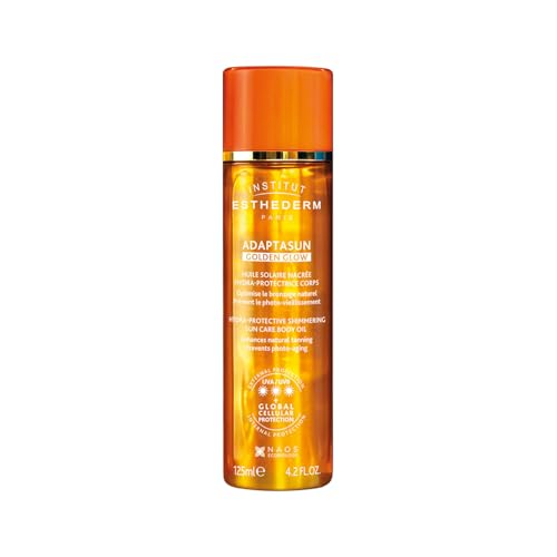 Aceite Esthederm AdaptaSun Golden Glow 125ml bronceador corporal