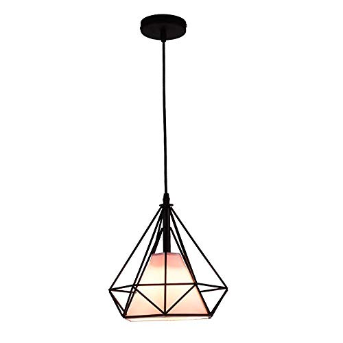 Plafonnier lustre en fer rose GZZ pour illuminer un salon sombre