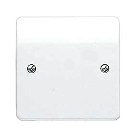 MK Logic Plus White 1 Gang Blanking Plate K3827WHI WHITE 86x86mm Cover