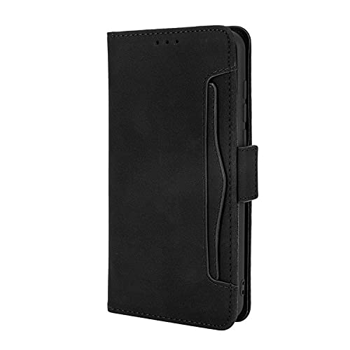 LUNBER-ARMOR�EFor Doogee Note 56 �P�[�X Pro/Plus �蒠�^ �J�o�[ PU���U�[ �蒠�^PU���U�[�P�[�X �X�^���h�@�\ �J�[�h���[ For �h�D�[�W�[ �m�[�g56 �v�� �v���X �X�g���b�v��(�u���b�N)