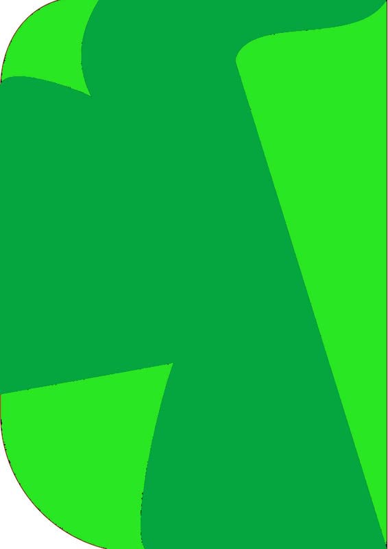 VK Vistook® Non-Transparent 2-in-1 Photography Backdrop Background Chromakey, 2 Colors in Single Backdrop (P-Green_M-Green-8*9ft)