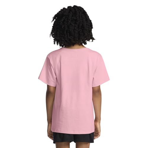 Girls' Lifestyle Short Sleeve T-Shirt, Slim-fit Graphic Tee, Cotton Blend Fabric3