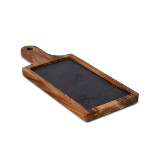 bar@drinkstuff DS46592 - Tabla de servir (madera de acacia, 31,5 x 12,5 cm, 6 unidades), color marrón Cover