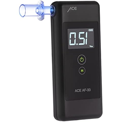 Alcoholímetro ACE AF-33 con contador incorporado Cover