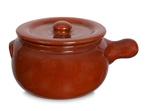 Conjunto para fondue de barro Motta Cerâmica 800ml nº 0-5pçs