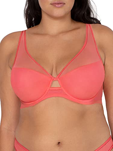Image of Smart & Sexy Women's Mesh Plunge Bra