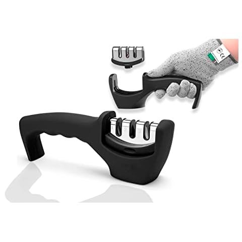 Afilador de cuchillos manual de 3 etapas B-Home Cover