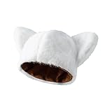 Sunysnow - Gorro de invierno para hombre, turbante de invierno, para otoño e invierno, color sólido, cálido, de felpa, sombrero de pescador, sombrero Lei Feng para mujer, sombreros de invierno,