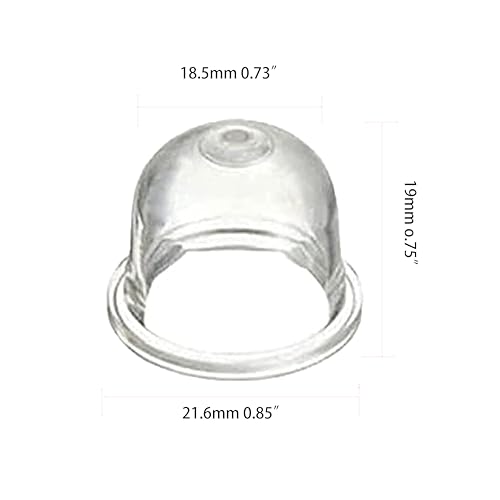 Missiscily 4-Pack 0057003 0057004 Carburetor Primer Bulb Replacement for Homelite Echo Stihl Robi Zama Primer Pouland 561635001 A01195A 0058001 12538108660