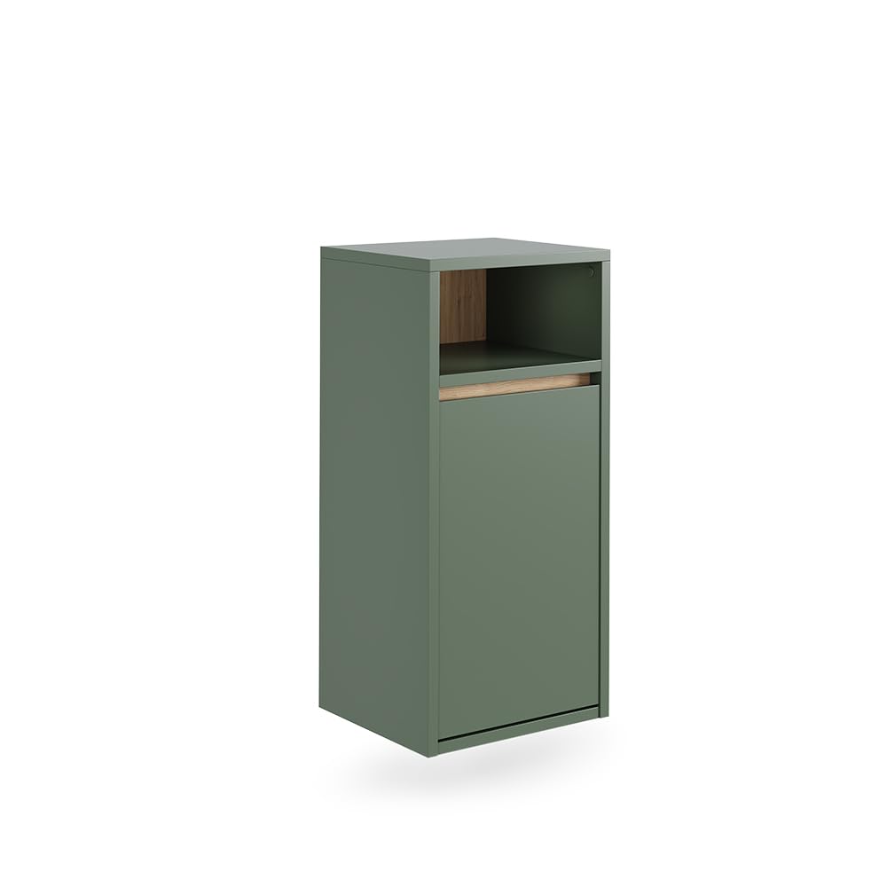 Vicco Armario de baño Viola, Verde/Artesano, 38 x 80 cm