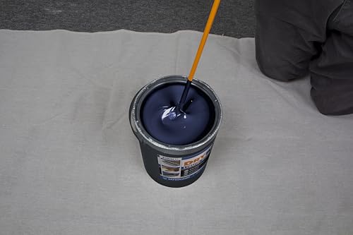 Drybase Liquid Damp Proof Membrane (5 Litre, Black) - Damp Proofing Paint for Internal Walls and Floors. Waterproof Paint