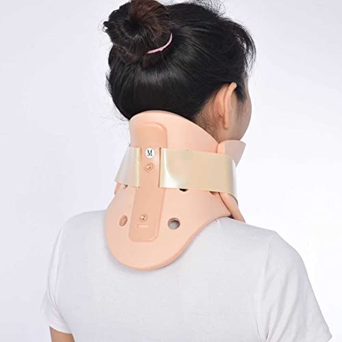 Cou bloqué ? Collier de protection cervicale rigide en plastique fendu