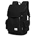 Produktbild WindTook Canvas Rucksack Herren Damen Laptop Rucksäcke Daypack Tagesrucksack Schulrucksack mit USB Anschluss für 15,4 Zoll Notebook, Uni Büro Freizeit Arbeit Schule, 30x17x45cm, Schwarz