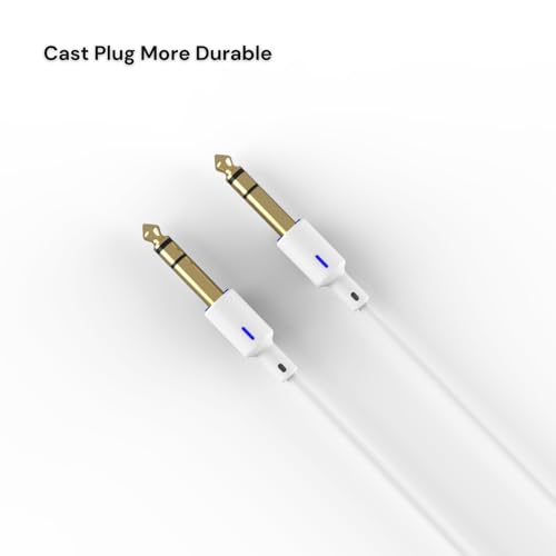 Cable PAINTAUDIO TRS 6.35mm macho a macho 3.3 pies miniatura 2
