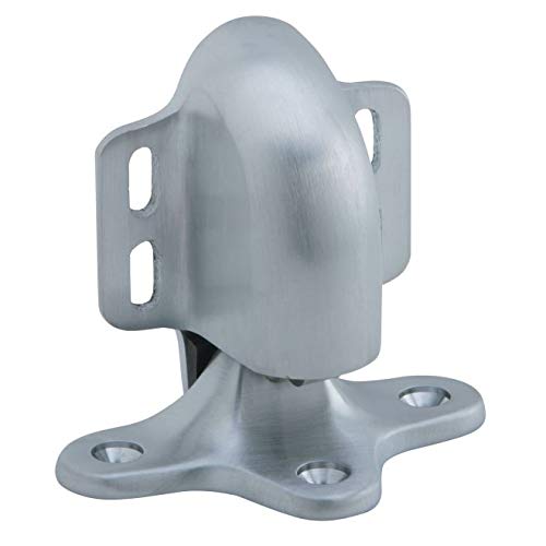 FS4126D Auto Floor Stop and Holder 9/16 to 1-1/16 Clearance Satin Chrome Finish