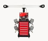 KATOOL 3D Wheel Alignment Machine Wheel Aligner Work On Post & Scissor Lift