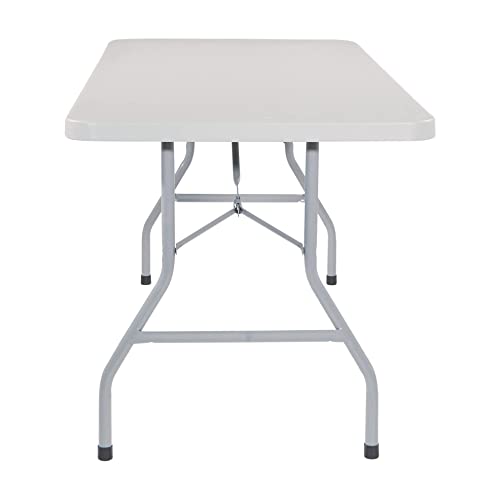 Office Star Resin Multipurpose Rectangle Folding Table For Indoor Or Outdoor Use, 5 Feet #TOP4